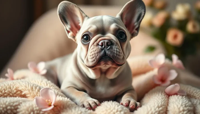 lilac french bulldog​