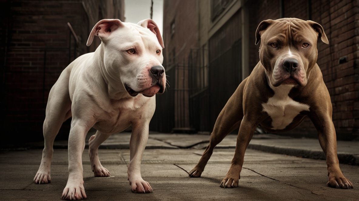 american staffordshire terrier vs pit bull​