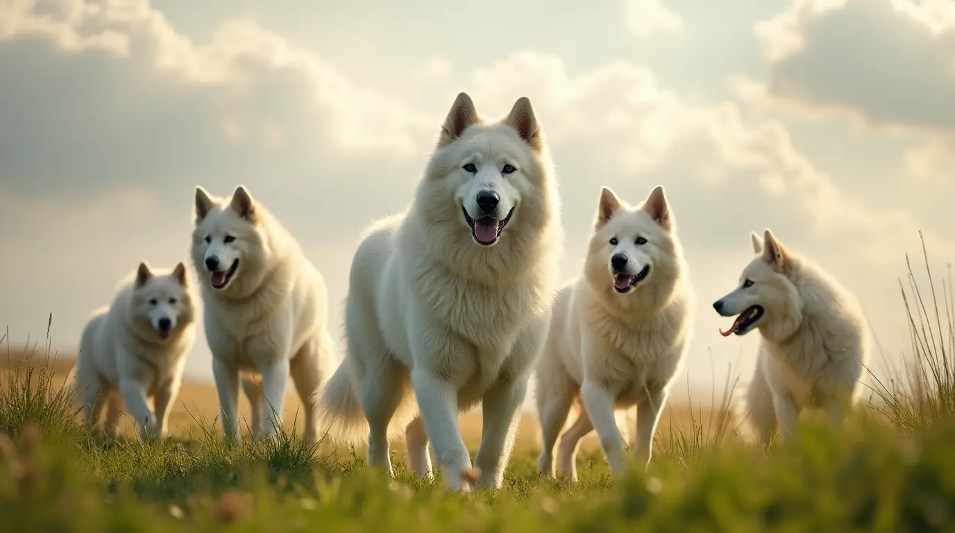 big white dog breeds​