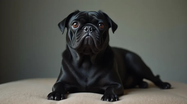 black pug​