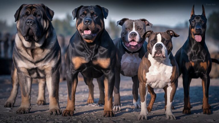 most dangerous dog breeds​